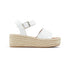 Sandali bianchi con zeppa 6 cm ALDO Abearith, Donna, SKU w043000384, Immagine 0